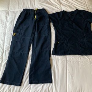 Navy Blue Scrubs